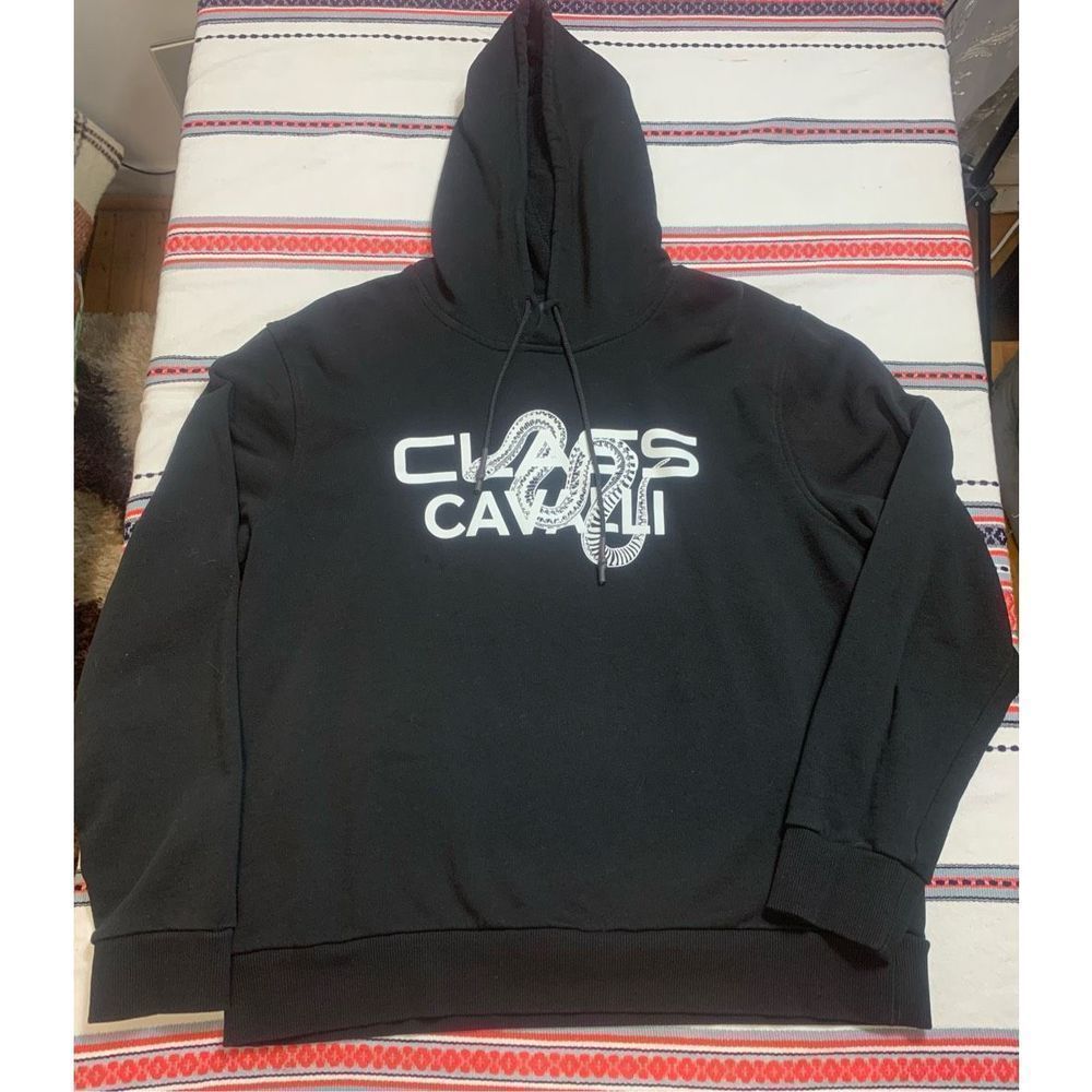 Cavalli Class 100% cotton men hoodie XL
